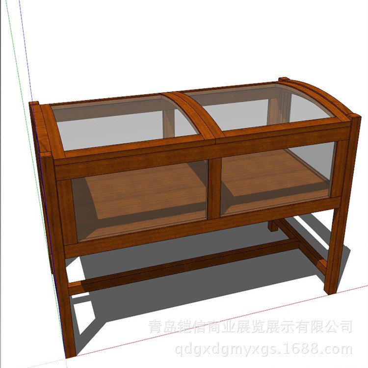 工厂直销实木展柜烤漆展示柜陈列柜