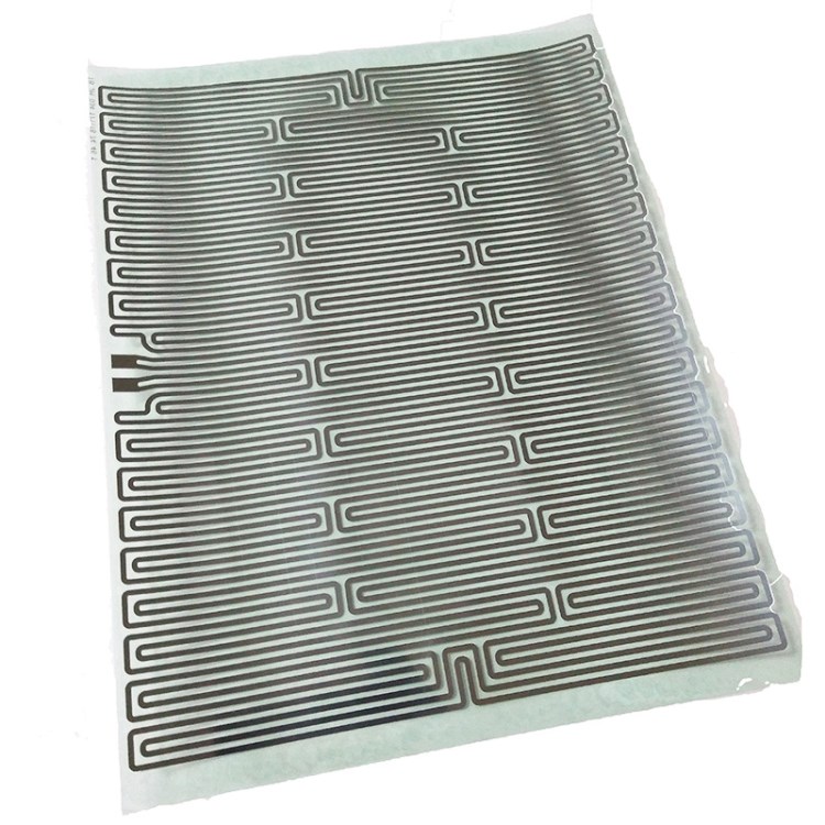 柔性加熱片  蝕刻金屬發熱膜 可卷 PET加熱膜