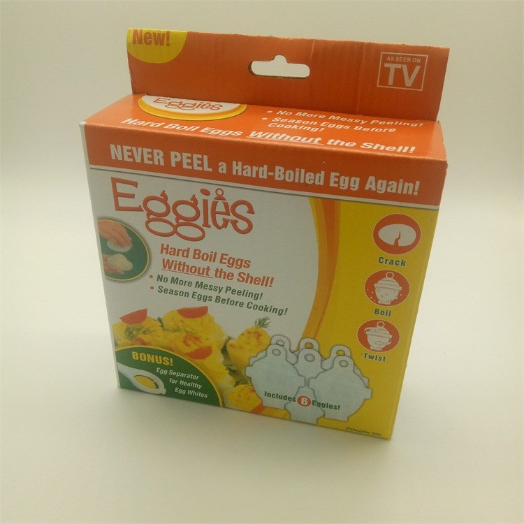 爆款跨境貨源蒸蛋器 eggies 雞蛋型煮蛋器 廠家直銷