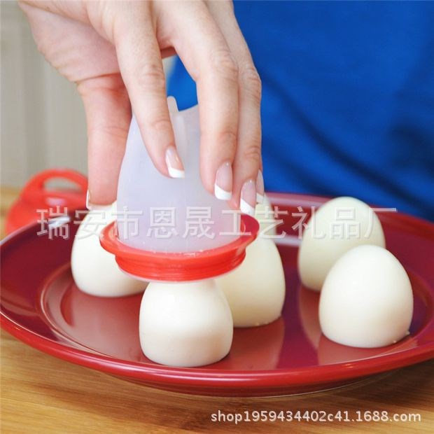 eggies 2018TV新品 Egglettes Cooker 不粘硅膠雞蛋杯烹飪煮蛋器