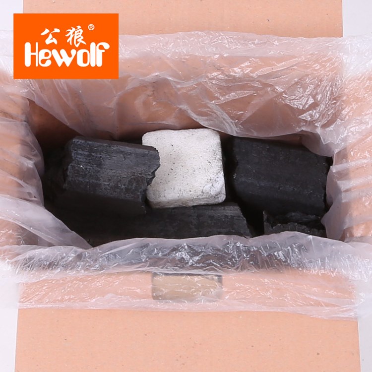 Hewolf/公狼1352烧烤用具烧烤炉木炭烧烤炭机制烧烤碳无烟碳木碳