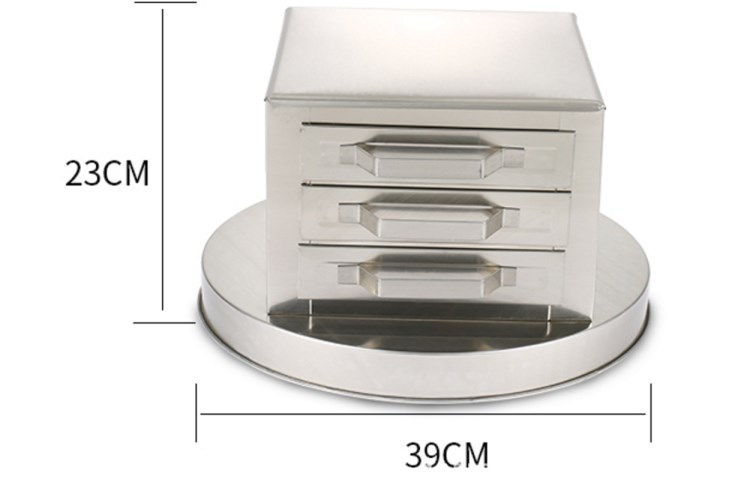 肠粉机抽屉式 家用3层蒸炉蒸盘广东拉肠粉炉三格四抽粉撑包边
