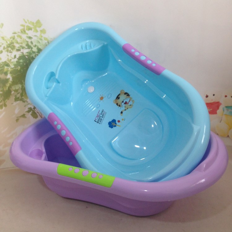 新款大號家用嬰幼兒浴盆兒童加厚洗澡盆泡澡沐浴桶新生兒母嬰用品