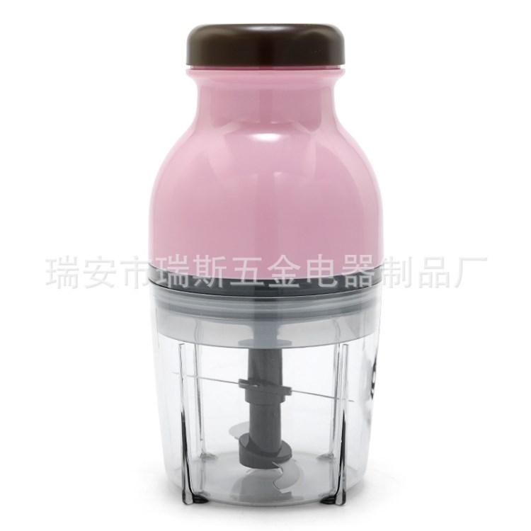 新款廚房小家電 粉色嬰兒輔食機 絞肉機 多功能料理機