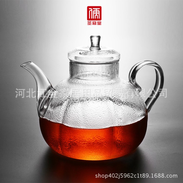 手工耐高温玻璃泡茶器煮水茶壶电陶炉煮茶壶花茶执壶功夫茶具家用