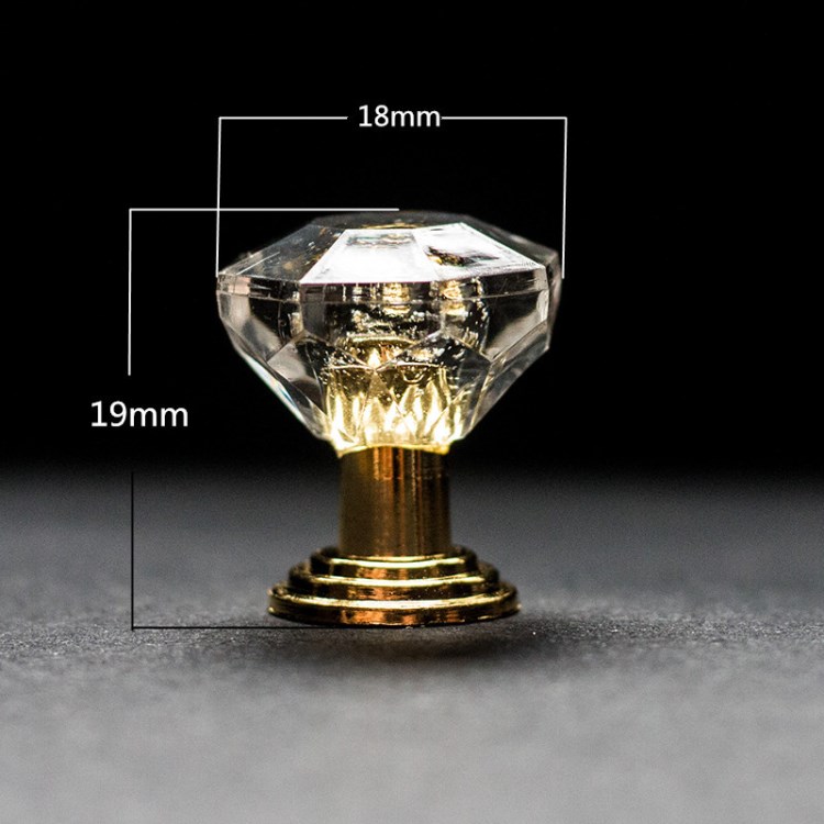 精美家具五金水晶拉手 文件架 歐式櫥柜禮盒工藝品  亞克力拉手