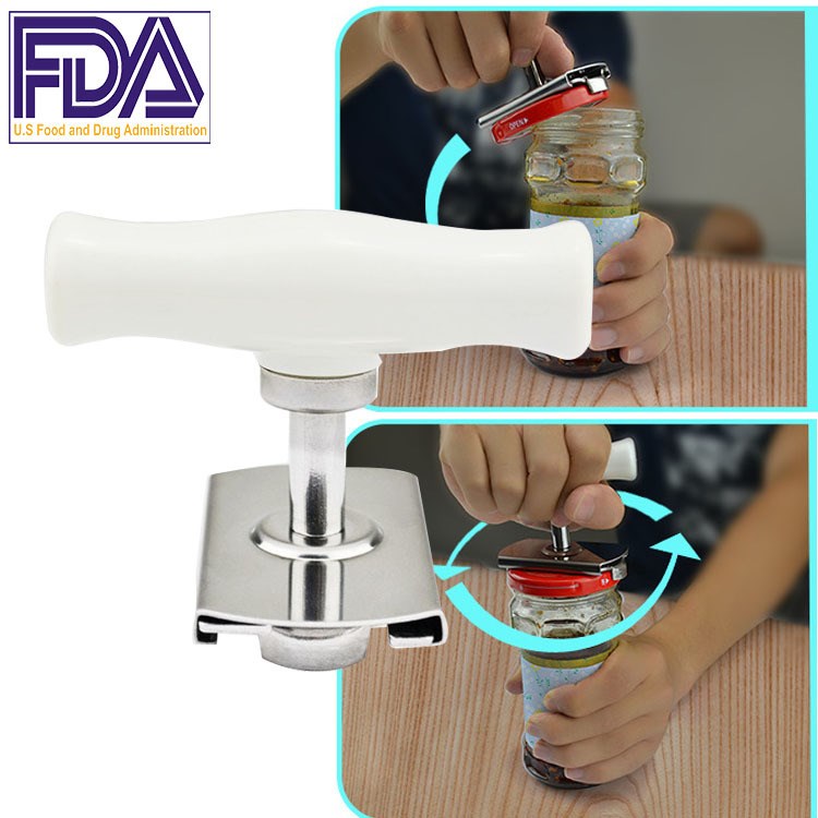 厂家直销不锈钢省力开瓶器齿轮借力开罐器活动开瓶器厨房小工具