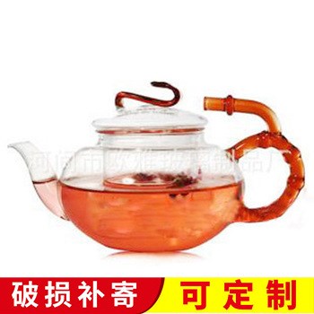 臺(tái)灣手工耐熱玻璃茶壺茶具 直火高溫玻璃壺 紫丁香玻璃壺虹吸壺