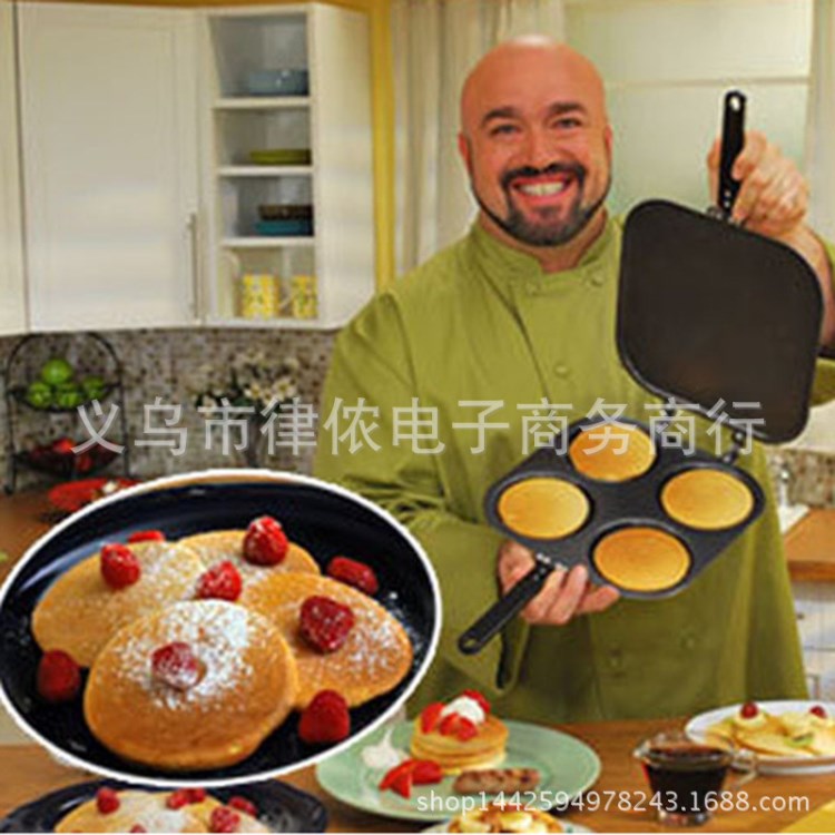 perfect pancake 4格蛋糕?？颈P 面包烤鍋 烘焙烤鍋 煎餅鍋TV