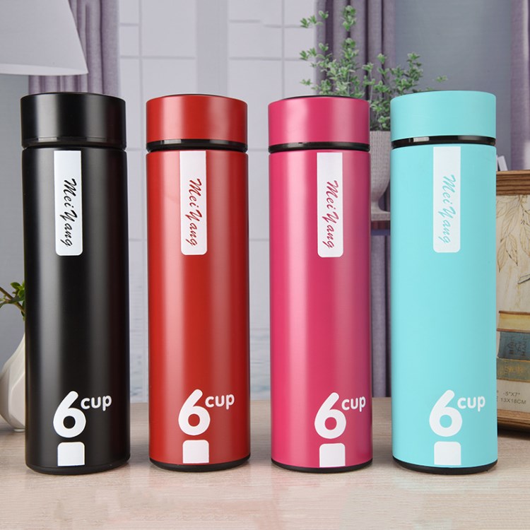 sixcup保溫杯304不銹鋼便攜保溫杯時尚隨手廣告禮品杯可定制