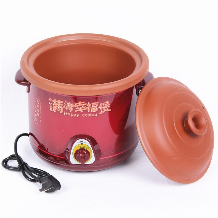 養生紫砂電燉鍋電砂鍋滿滿幸福煲3.5L多功能電飯鍋電煮鍋批發