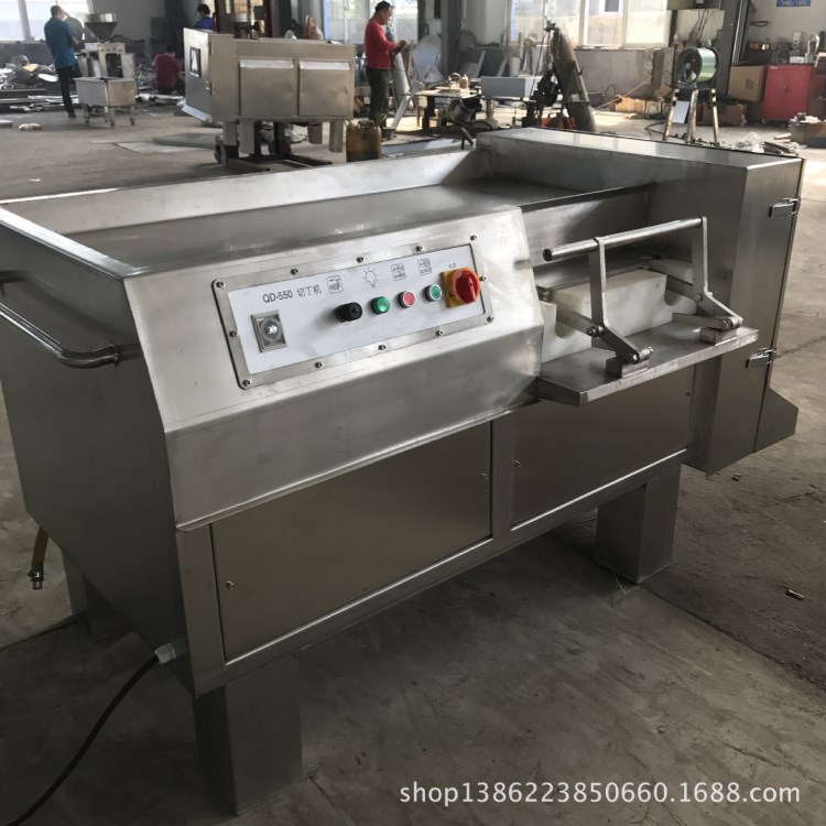 供應550肉丁切丁機 550切丁機批發廠家 大型牛肉切丁機