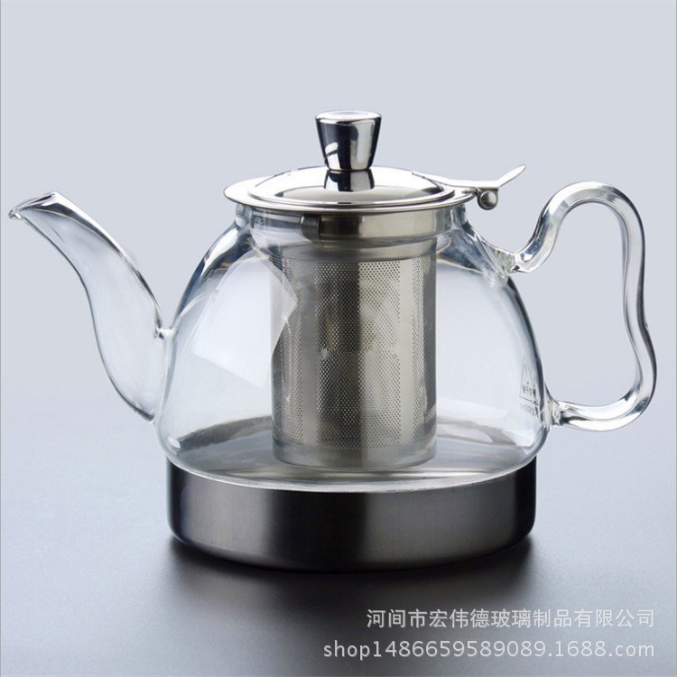 玻璃茶壺電磁爐專(zhuān)用養(yǎng)生壺茶具泡茶器煮花茶壺不銹鋼過(guò)濾耐熱加厚