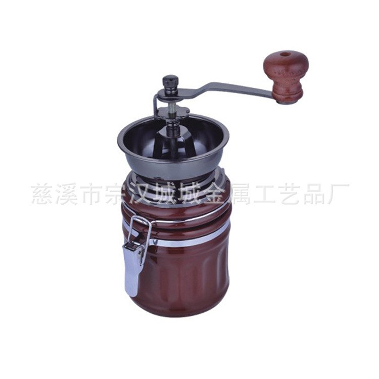 實(shí)木手搖磨豆機(jī) 小型手動(dòng)咖啡豆研磨機(jī) 家用研磨機(jī)