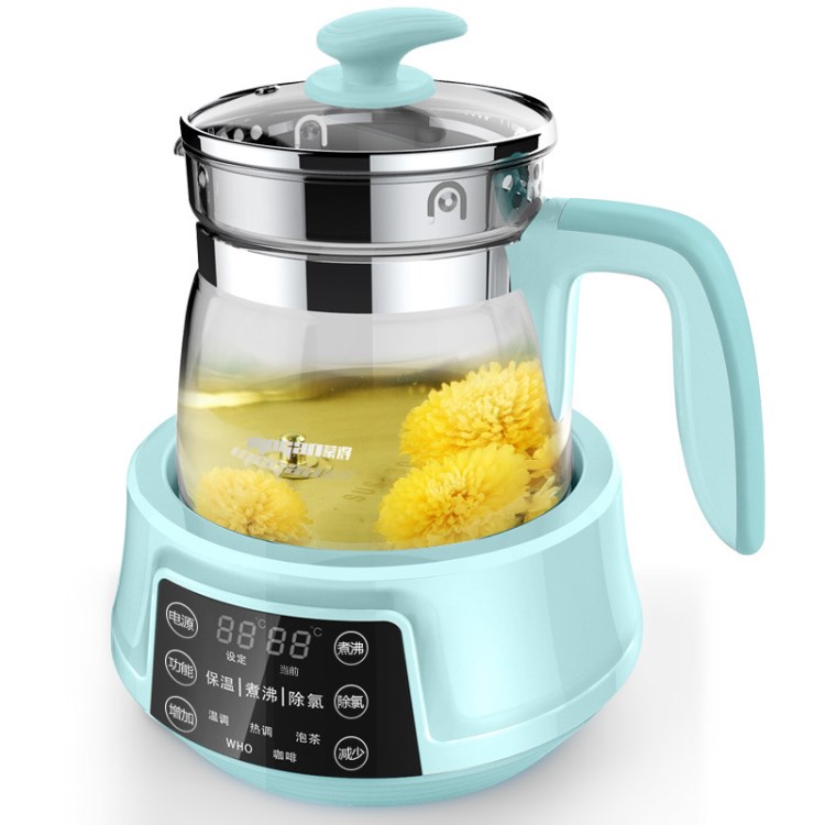蒙得養生壺全自動加厚玻璃煮茶器煮茶壺多功能黑茶花茶壺電燒水器