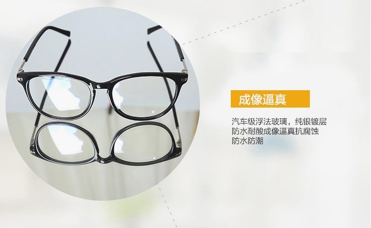 簡約黏貼浴室鏡子無框洗手間衛(wèi)浴鏡衛(wèi)生間鏡子壁掛妝鏡歐式鏡子化