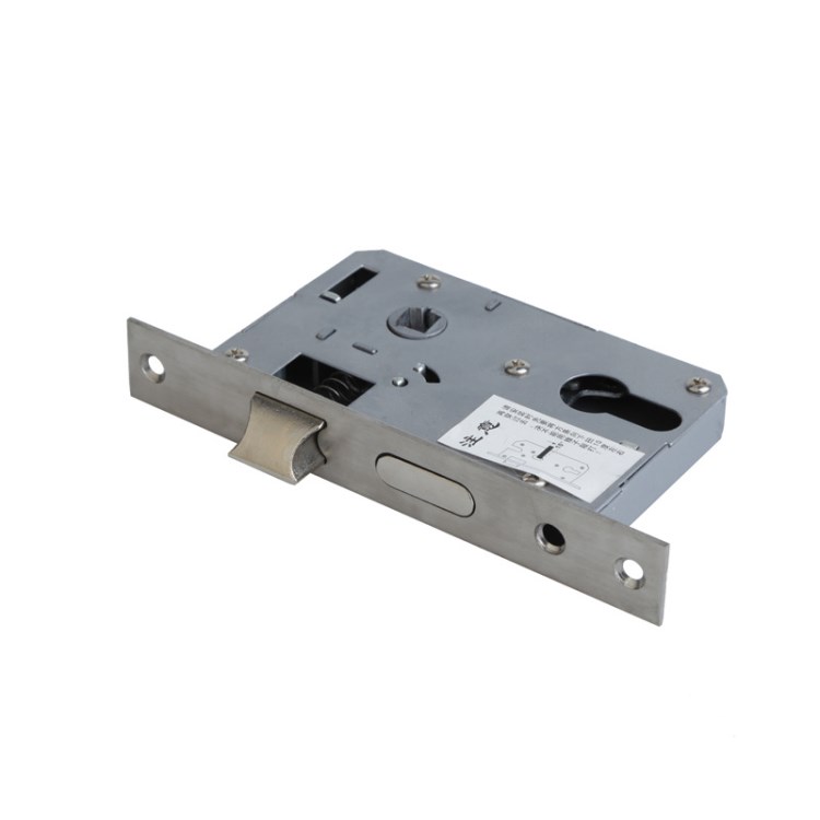 批發(fā)供應(yīng)老款50*45不銹鋼鎖體室內(nèi)門鎖體房間門鎖體鎖具配件