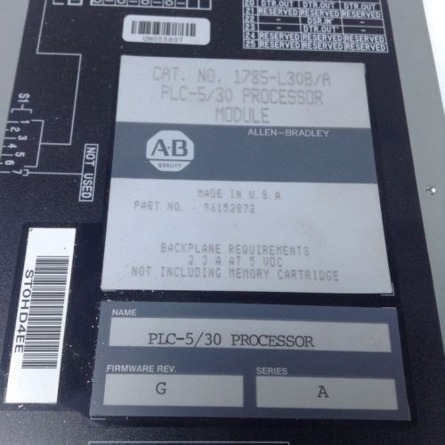 批发罗克韦尔AB PLC Allen-Bradley 1785-L30B PLC-5控制器