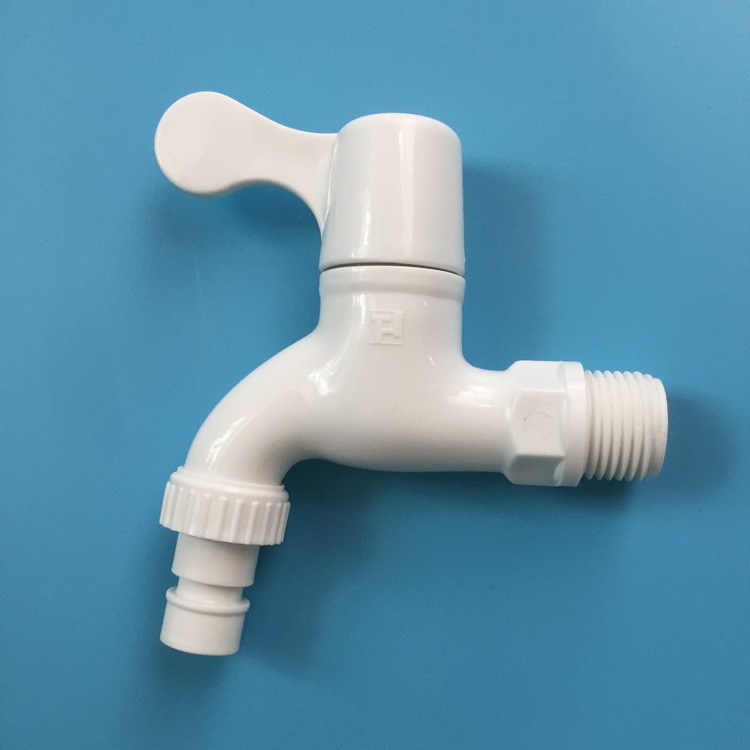 塑料水龍頭衛浴廚房水嘴廠家批發4分快開聯塑洗衣機塑料水龍頭