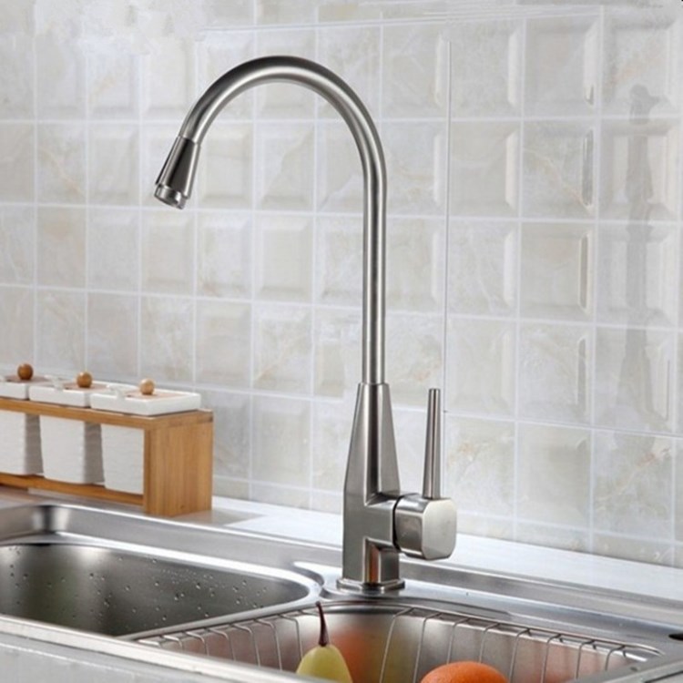 箭牌衛(wèi)浴廚房水龍頭冷熱洗菜盆銅芯閥體可旋轉(zhuǎn)洗衣池不銹鋼