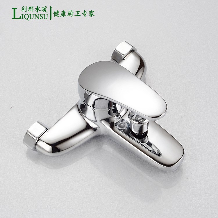 廠家低價 伊利三聯 銅冷熱水龍頭 淋浴器花灑龍頭 浴缸龍頭