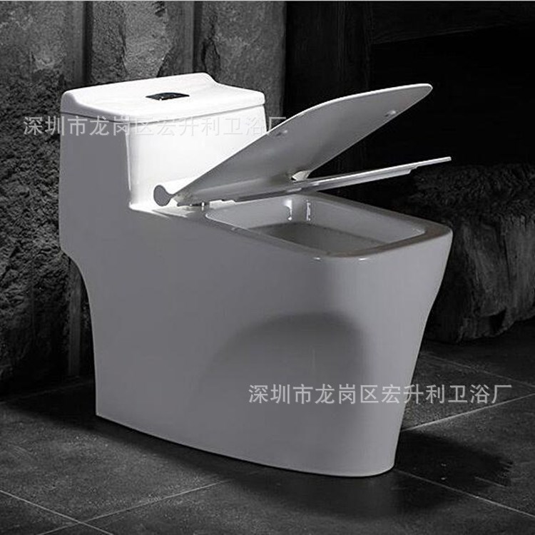 衛(wèi)浴緩沖靜音節(jié)水噴射虹吸連體式坐便器一體衛(wèi)浴