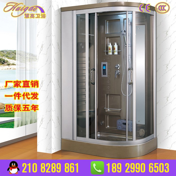 佛山蒸汽房廠家批發 整體淋浴房多功能蒸汽房 豪華蒸汽房衛浴裝修