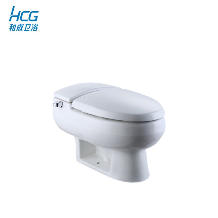 和成衛浴HCG家用馬桶9002一體靜音低水箱虹吸式抽水座便器