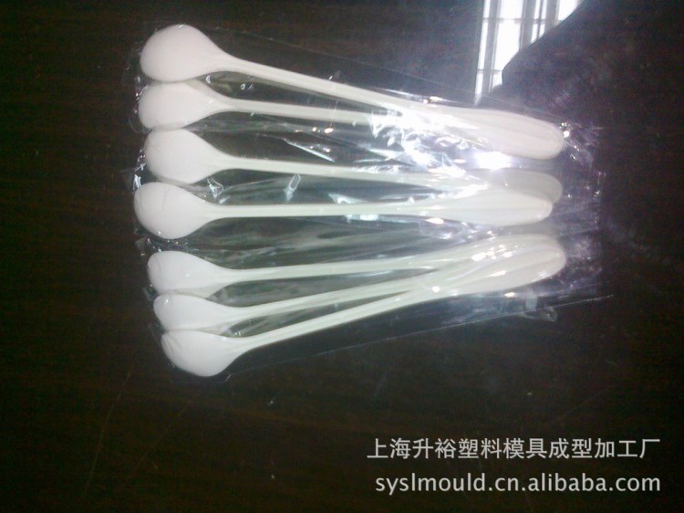 一次性餐具一次性PS布丁勺，一次性淀粉餐具