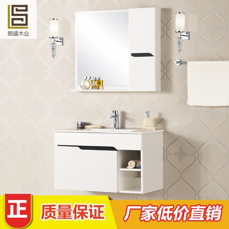 廠家批發(fā)簡(jiǎn)易家居浴室玻璃鏡柜 浴室柜  一件代發(fā)