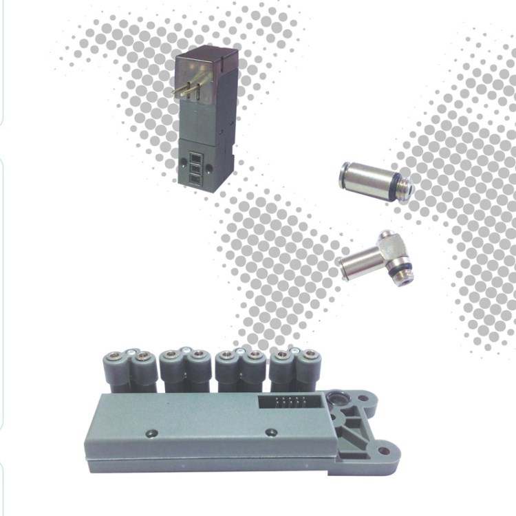 小型微型電磁閥 氣壓閥 液壓控制閥 匯流板 針織機配件 一易電子