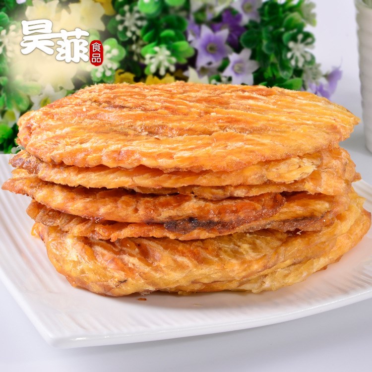 現(xiàn)烤大安康魚片250g 膠東特產(chǎn)烤魚片干零食 海鮮特產(chǎn) 休閑食品