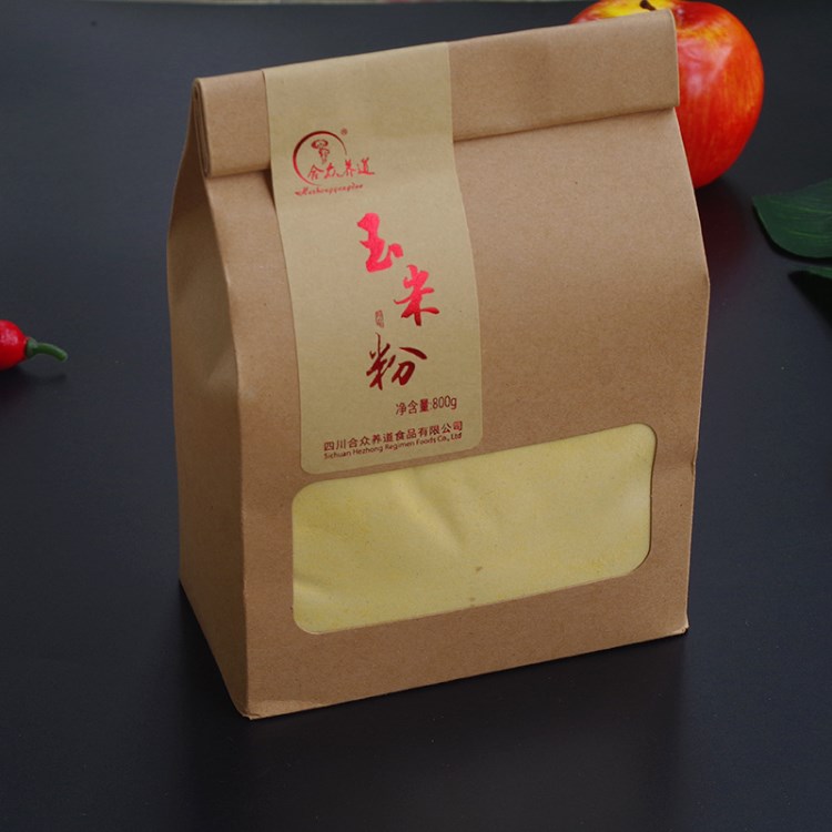廠家批發玉米粉 食用甜玉米淀粉 甜玉米粒五谷雜糧粉800g/袋