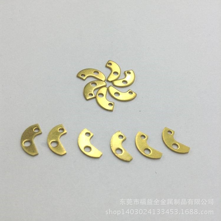 福益全金屬制品 熱保護器配件靜觸片 五金電子材料 規格 批發