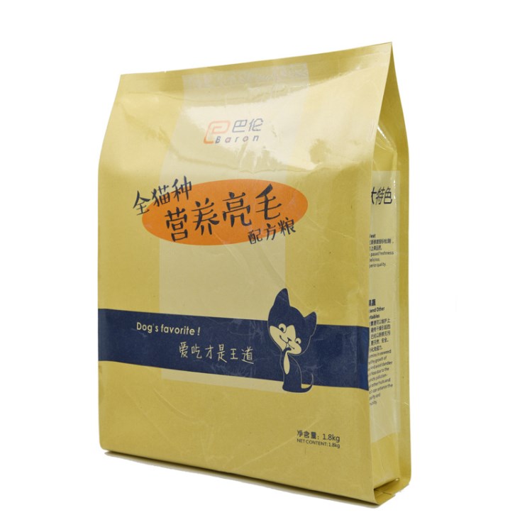 批发巴伦配方猫粮1.8kg 猫咪袋装主食 全猫种宠物猫粮食