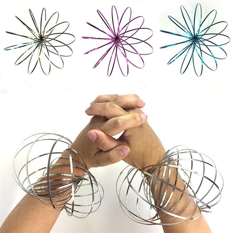 不銹鋼手環(huán) 魔術(shù)手環(huán)減壓手鐲Flow ring流體玩具 廠家直銷現(xiàn)貨