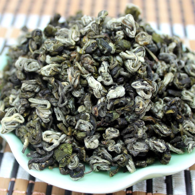 云南竹翰軒茶葉綠茶2018明前一級(jí)新茶碧螺春廠家直銷批發(fā)散茶一斤