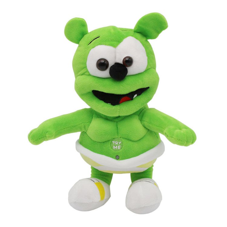 音乐橡胶熊 gummy bear plush 毛绒公仔玩具布娃娃玩偶生日礼物