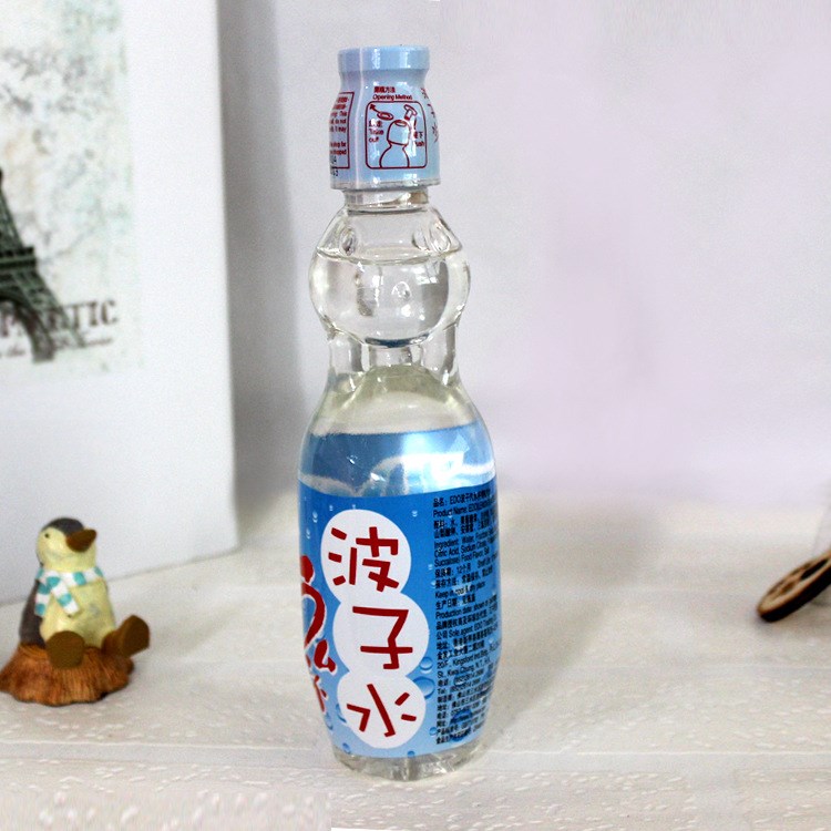 香港飲料批發 碳酸軟飲料 EDO波子水檸檬味250ml*24瓶/箱
