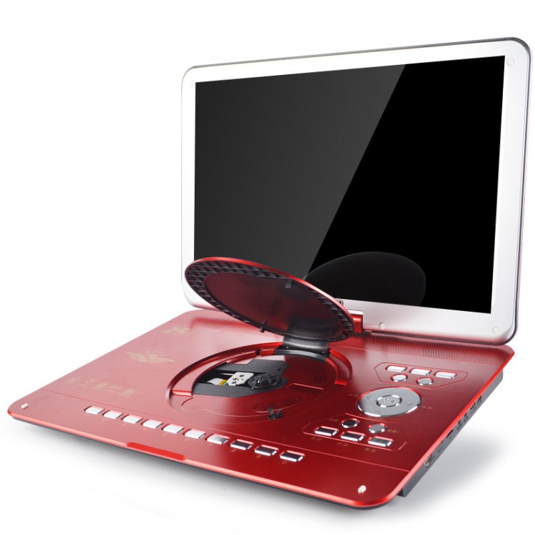 sast先科198d移动dvd影碟机小电视便携式evd看戏机18寸