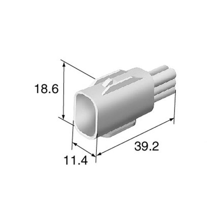 原廠供應(yīng)住友6188-0706汽車連接器護(hù)套膠殼 電子元件批發(fā)定制