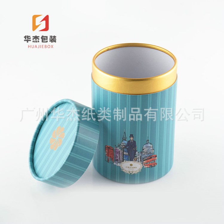 廠家供應(yīng)圓筒盒 圓筒紙罐包裝盒 數(shù)據(jù)線紙筒盒定做