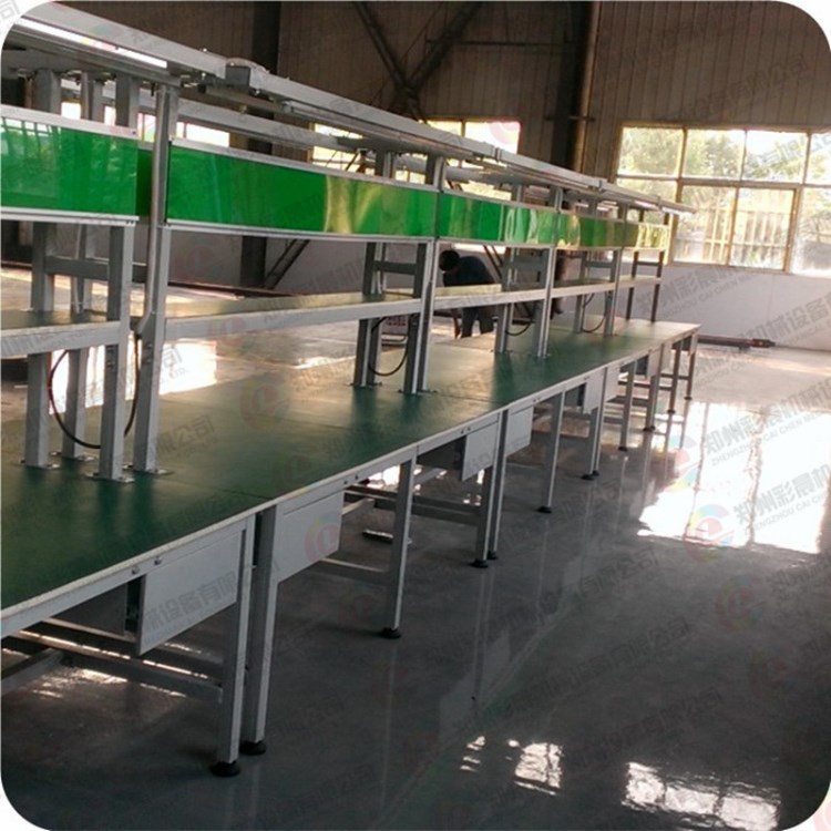 廠家直銷 裝配包裝工作臺 碳鋼工作臺 電子電器廠專用設備
