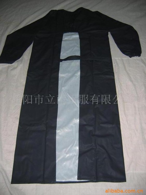 廠家供應擋風遮陽防水雨具 PU服裝革43絲防水工作圍裙雨具
