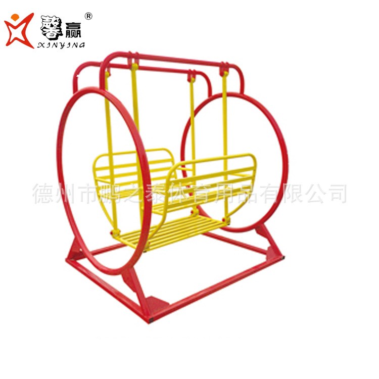 戶外健身器材名稱 室外小區(qū)健身路徑 蕩椅 四人休閑椅 四位大蕩椅
