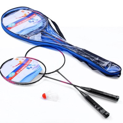 羽毛球拍帶球文體體育用品尼龍網球拍 戶外運動健身器材十元貨源