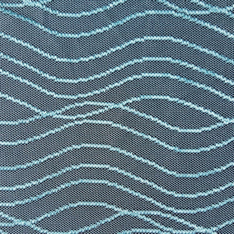 供應天然透氣健康網眼布 彈力波浪網眼布服裝箱包面料專用網布