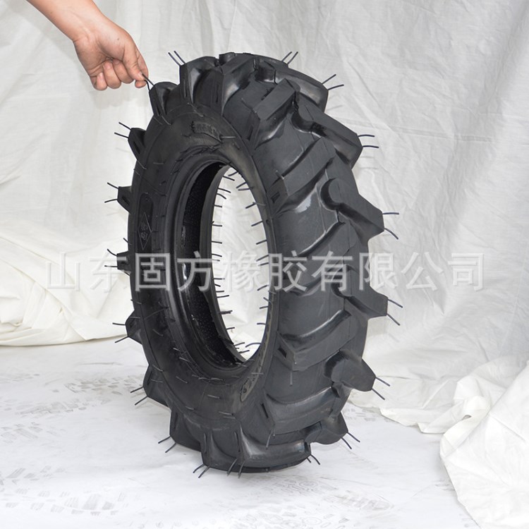 廠家批發(fā)農用車手扶拖拉機輪胎6.00-12 高耐磨600-12人字輪胎