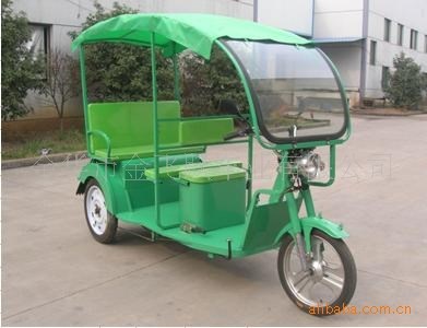 客運電動三輪車KY-18，綠色環(huán)保載客車