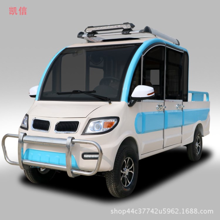 皮卡貨車電動代步車電動貨車電動四輪車新能源電動車油電兩用